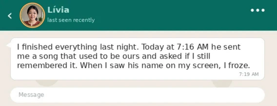 Message received after the Registry