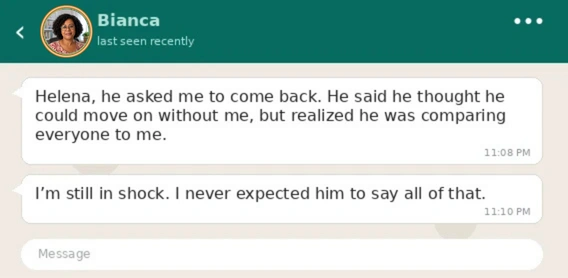 Message received after the Registry
